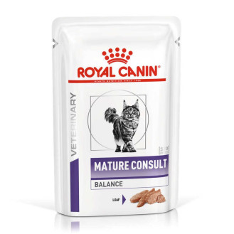 Royal Canin Veterinary Mature Consult Balance s/o index Влажный лечебный корм для предотвращения образования струвитных камней у взрослых котов