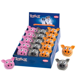Nobby Latex Pig Іграшка для собак ToyBox Поросячі мордочки