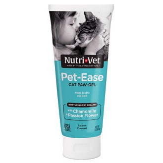 Nutri-Vet Pet-Ease Salmon Gel Cat Успокаивающий мультивитаминный гель со вкусом лосося для котов