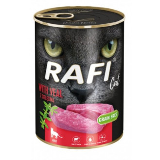 Dolina Noteci Rafi Grain Free Cat Veal Беззернова консерва для котів з Телятиною