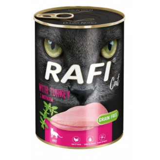 Dolina Noteci Rafi Grain Free Cat Turkey Беззернова консерва для котів з Індичкою