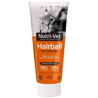 Nutri-Vet Hairball Salmon Gel Cat Вітамінізований гель зі смаком лосося для виведення шерсті зі шлунку котів