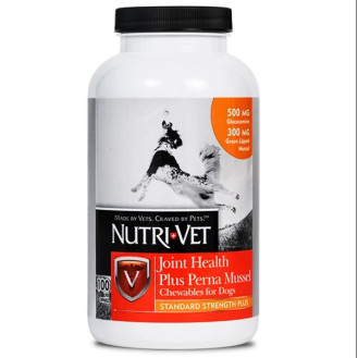 Nutri-Vet Joint Health Plus Perna Mussel Dog Витаминный комплекс с глюкозамином для здоровья суставов собак