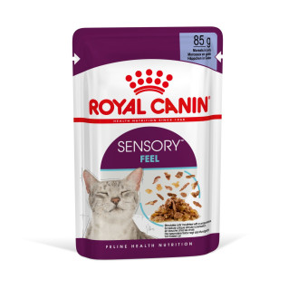 Royal Canin Sensory Feel Jelly Вологий корм у желе для дорослих котів стимулюючий дотичні рецептори