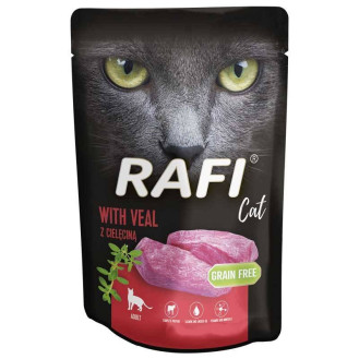 Dolina Noteci Rafi Grain Free Cat Veal Беззерновой влажный корм для котов с Телятиной