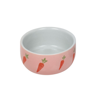 Nobby Wortel Керамическая миска для кроликов Морковка (Pink 300 мл)