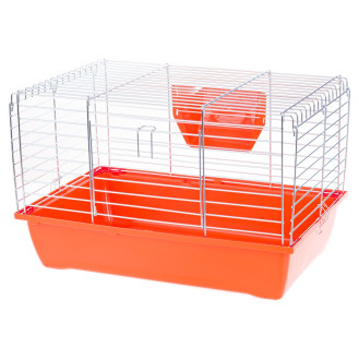 Inter-Zoo Rabbit 50 Zinc Folding G074 Складная клетка для кролика с открытой подвесной кормушкой