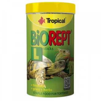 Tropical Biorept L Sticks Повноцінний корм у вигляді паличок для сухопутних черепах 