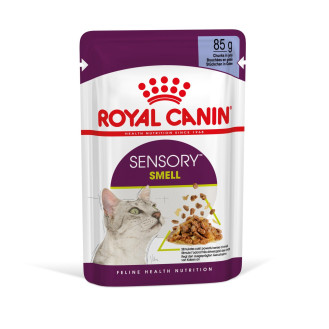 Royal Canin Sensory Smell Jelly Влажный корм в желе для взрослых котов стимулирующий обонятельные рецепторы (85 г)