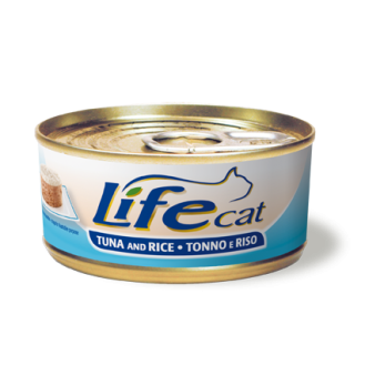 Life Cat Natural Tuna & Rice Консерва для кішок Тунець із Рисом