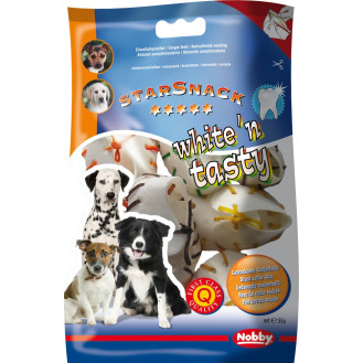 Nobby StarSnack Dental White'n Tasty Shoe Ласощі для чищення та відбілення зубів собак Жувальні Башмачки