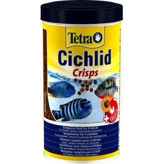 Tetra Cichlid Crisps Повноцінний корм у вигляді чипсів з формулою BioActive для усіх видів цихлід