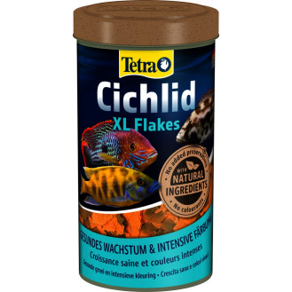 Tetra Cichlid XL Flakes Повноцінний корм у вигляді великих пластівців з формулою BioActive для усіх видів цихлід