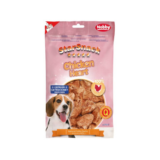 Nobby StarSnack Natural Chicken Heart Сушені ласощі для собак Курячі Серця