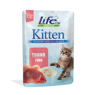 Life Cat Natural Kitten Tuna Влажный корм для котят с Тунцом