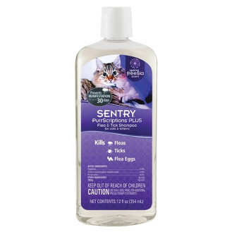 Sentry PurrScriptions Flea & Tick Shampoo Freesia Антипаразитарний шампунь із фрезією для котів віком від 3 місяців