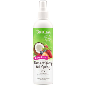 TropiClean Deodorizing Pet Spray Berry Breeze Дезодорирующий спрей с ягодным ароматом для собак и котов