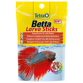 Tetra Betta Larva Sticks Збалансований корм для півників та інших лабіринтових риб