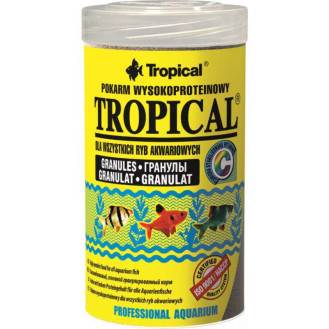 Tropical Granulat Повноцінний корм у вигляді гранул для м'ясоїдних та всеїдних акваріумних риб