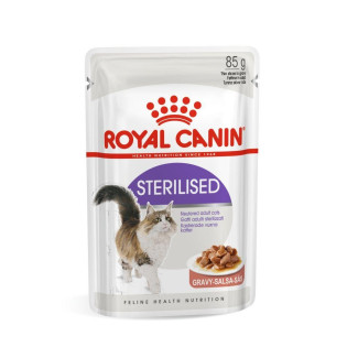 Royal Canin Sterilised Gravy Вологий корм у соусі для дорослих стерилізованих кішок Royal Canin Sterilised Gravy Вологий корм у соусі для дорослих стерилізованих кішок