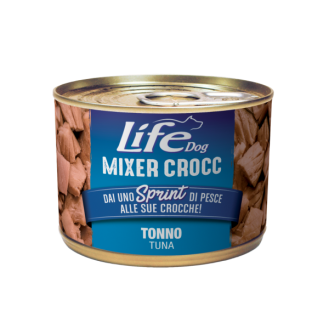 Life Dog Mixer Crocc Tuna Беззернова консерва у сухий корм для собак з Тунцем