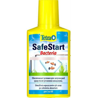 Tetra Aqua Safe Start Bacteria Средство для подготовки воды для мгновенного запуска аквариума