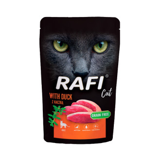 Dolina Noteci Rafi Grain Free Cat Duck Беззерновой влажный корм для котов с Уткой