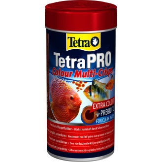 Tetra TetraPRO Colour Multi-Crisps Полноценный корм в виде чипсов с концентратом для усиления окраса ярких рыб