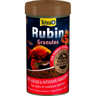 Tetra Rubin Granules Полноценный корм в виде гранул с натуральными усилителями цвета для декоративных рыб