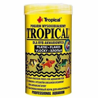 Tropical Vitality Flakes Повноцінний високобілковий корм у вигляді пластівців для усіх видів тропічних риб