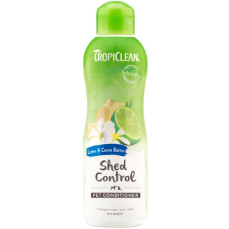 TropiClean Conditioner Shed Control Lime & Cocoa Butter Кондиционер с лаймом и какао-маслом для уменьшения линьки собак и котов