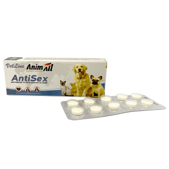 AnimAll VetLine AntiSex Dogs & Cats Таблетки для взрослых собак и котов