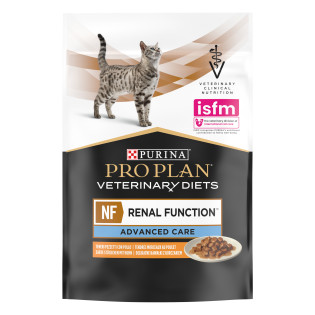 Purina Pro Plan Veterinary Diets NF Renal Function Advanced Care Chicken Вологий лікувальний корм з куркою для котів із захворюваннями нирок Purina Pro Plan Veterinary Diets NF Renal Function Advanced Care Chicken Вологий лікувальний корм з куркою для котів із захворюваннями нирок