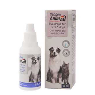 AnimAll VetLine Eye Drops Dogs & Cats Очні краплі для дорослих собак та котів