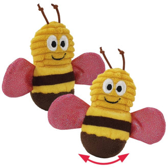 Nobby Plush Catnip Мягкая игрушка для кошек ToyBox Пчелка с кошачьей мятой