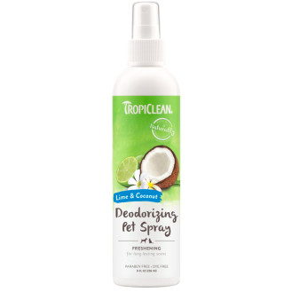 TropiClean Deodorizing Pet Spray Lime & Coconut Дезодоруючий спрей з ароматом лайма та кокосу для собак та котів