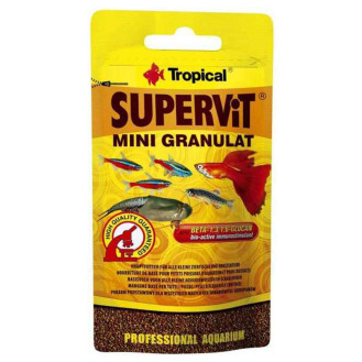 Tropical Supervit Mini Granulat Повноцінний корм у вигляді гранул для усіх видів акваріумних риб