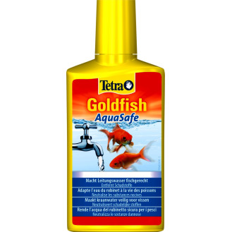 Tetra Goldfish Aqua Safe Быстрорастворимый кондиционер для подготовки воды для аквариума с золотыми рыбками