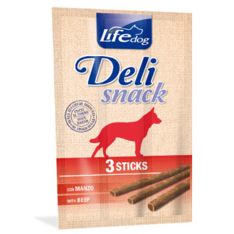 Life Dog Delisnack Sticks Beef Ласощі для собак Палички з Яловичиною