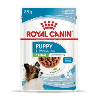 Royal Canin X-Small Puppy Вологий корм для цуценят мініатюрних порід віком від 2 до 10 місяців Royal Canin X-Small Puppy Вологий корм для цуценят мініатюрних порід віком від 2 до 10 місяців