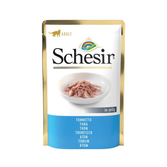 Schesir Adult Cat Tuna in Jelly Влажный корм для котов в возрасте от 1 года Тунец в желе