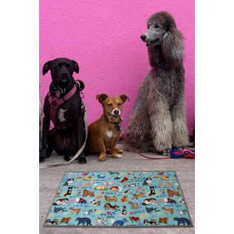 Jungo Pets Mats My Dogs Антиковзкий лежак-килимок для собак Породи