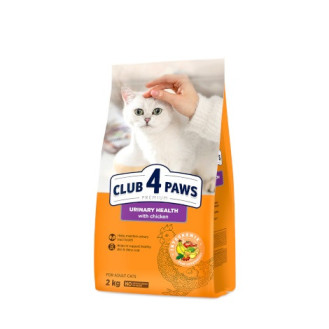 Club 4 Paws Premium Urinary Health Сухой корм для взрослых котов для поддержания здоровья мочевыделительной системы
