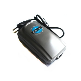 Atman CR-40 Бесшумный сетевой двухканальный компрессор для аквариума с воздушным фильтром в комплекте