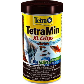 Tetra TetraMin XL Crisps Повноцінний корм у вигляді чипсів для великих декоративних прісноводних риб