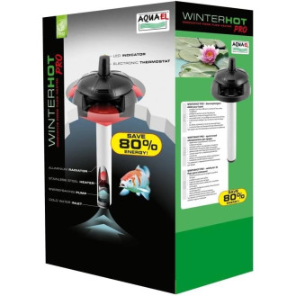Aquael Winterhot Pro Проточний енергозберігаючий обігрівач для ставків та садових водойм