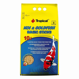 Tropical Koi & Goldfish Basic Sticks Повноцінний корм у вигляді паличок для риб кої, золотих рибок та інших ставкових риб