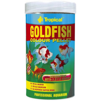 Tropical Goldfish Colour Pellet Повноцінний корм у вигляді гранул для посилення забарвлення золотих рибок