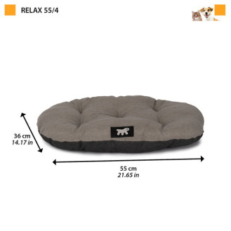 Ferplast Relax C Colour Двухсторонняя лежанка-подушка под пластиковые лежанки Siesta Deluxe и Dandy для собак и котов (55/4)