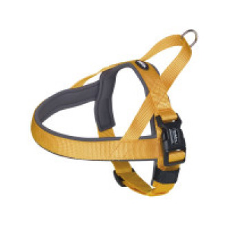 Nobby Classic Preno Norwegian Harness Правильная норвежская шлея для собак с ручкой и мехозащитной подкладкой (Gold M-L)